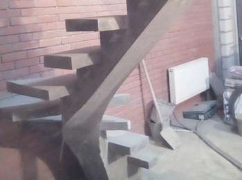 Бетонная лестница в Пушкино