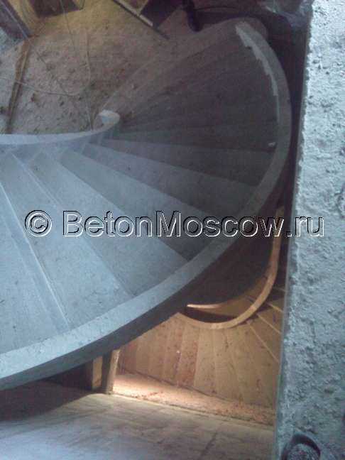 Бетонная монолитная лестница (Апрелевка). Фото 10