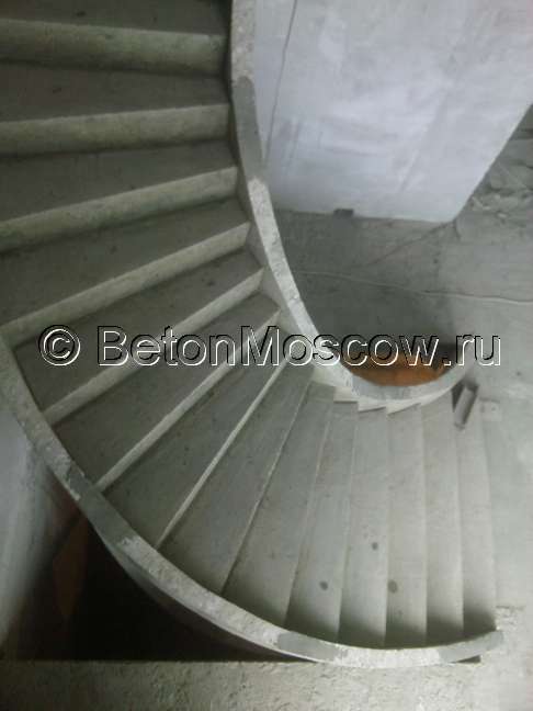 Бетонная монолитная лестница (Апрелевка). Фото 16