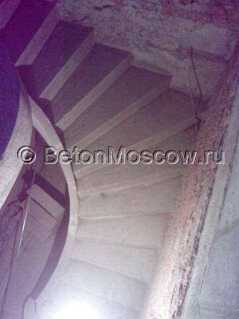 Бетонная монолитная лестница (Апрелевка). Фото 18