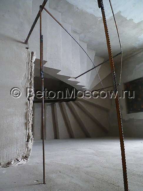 Бетонная лестница (Железнодорожный). Фото 2