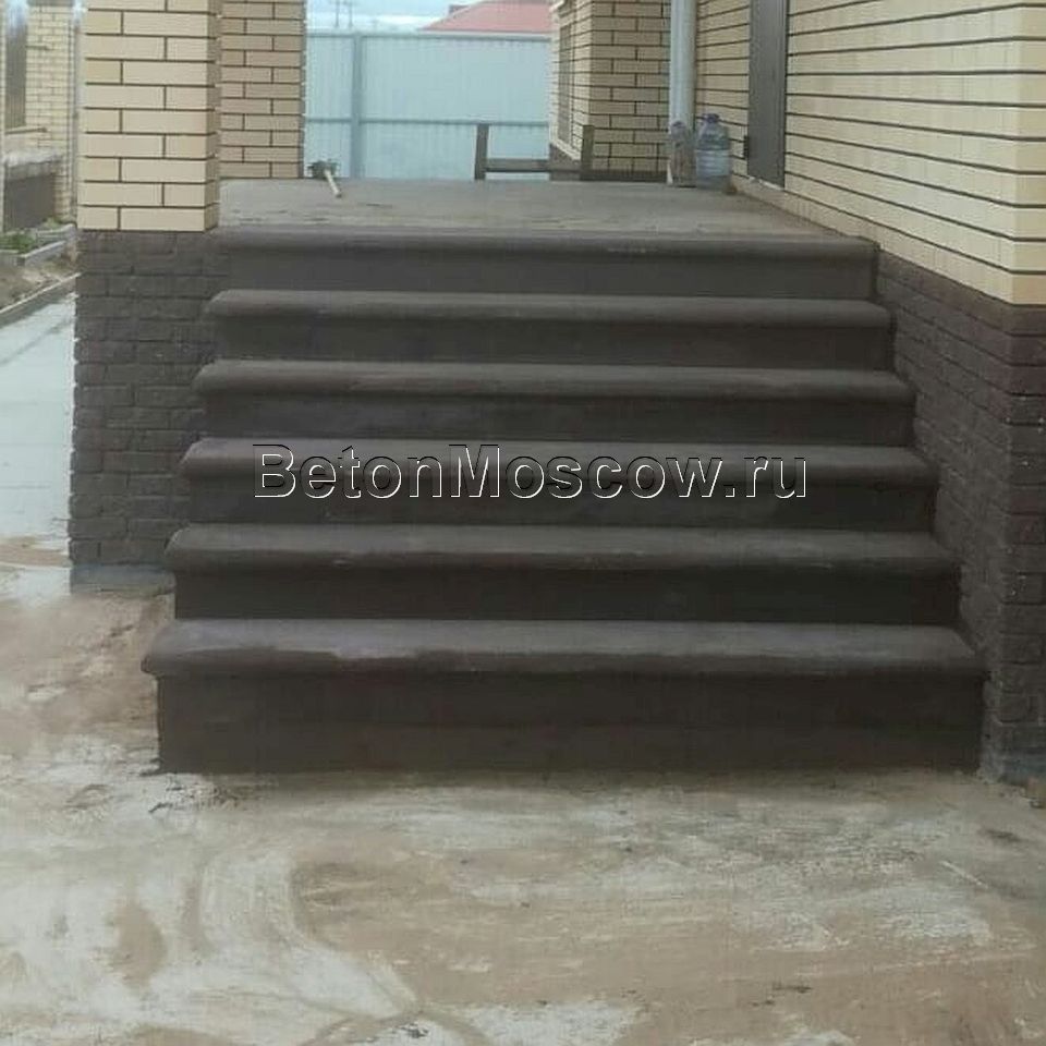 Лестница из бетона (Москва). Фото 5