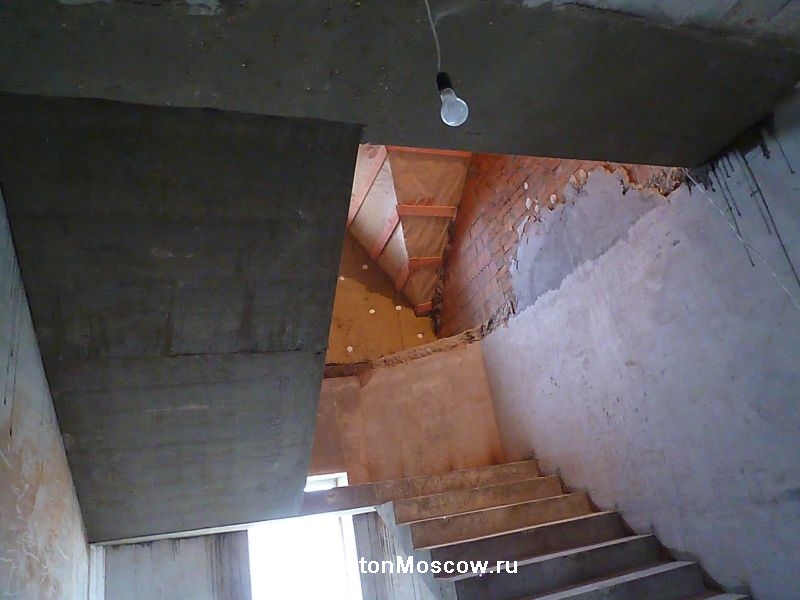 Лестница из бетона в посёлке Фирсановка лайф (2). Фото 6