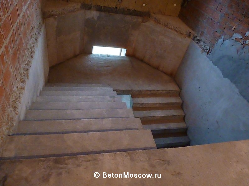 Лестница из бетона в посёлке Фирсановка лайф (2). Фото 7