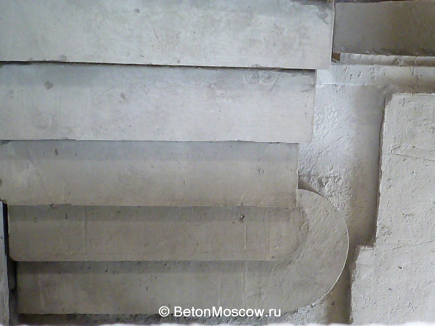 Лестница из бетона в посёлке ЖК Жемчужина Коренево. Фото 6