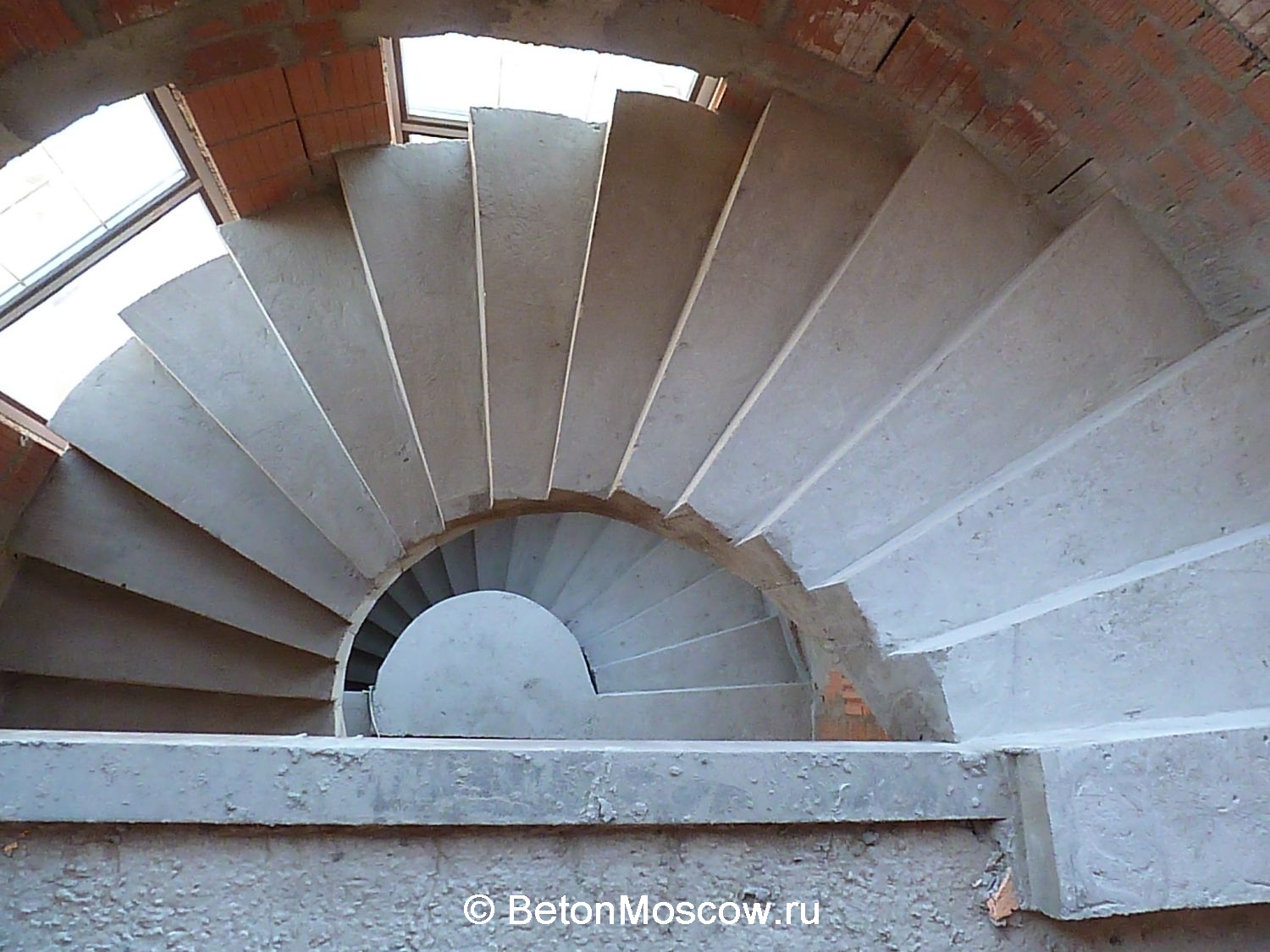 Лестница из бетона в городе Звенигород. Фото 10