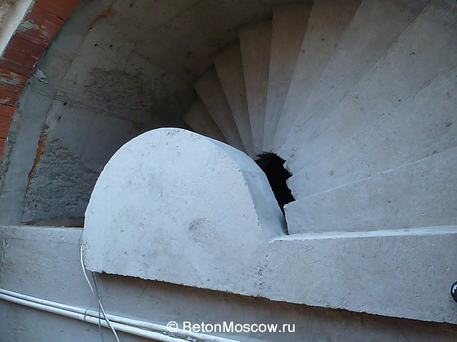 Лестница из бетона в городе Звенигород. Фото 17