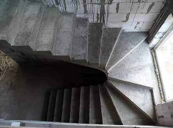 Лестница бетонная в посёлке Ананино