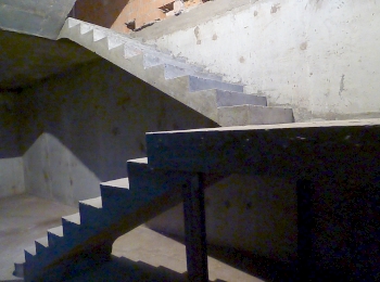 Монолитная лестница в Зеленограде